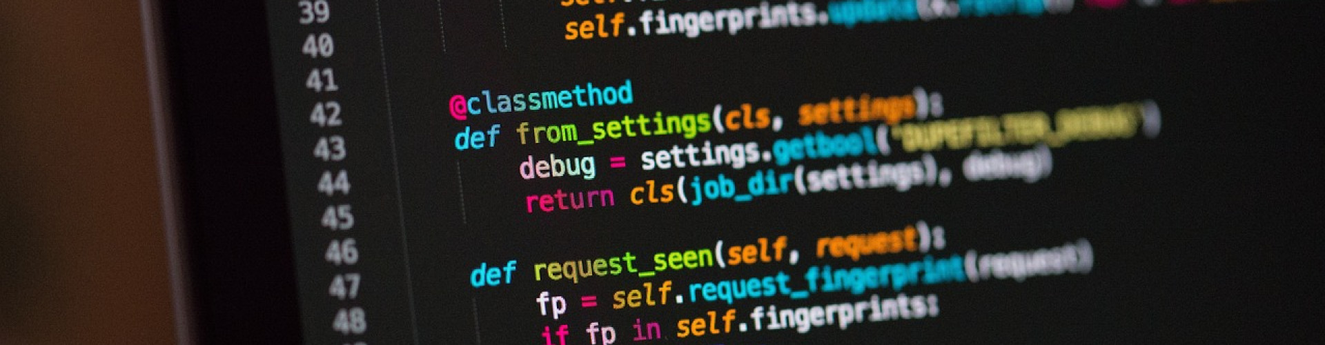 screen with code 2